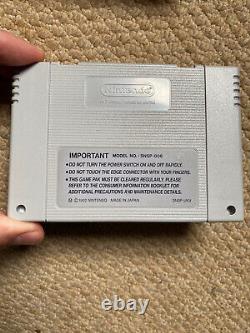 Secret Of Evermore Super Nintendo SNES Game Boxed Manual PAL Protector