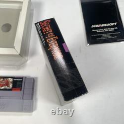 Secret of Evermore (Super Nintendo SNES) with Box & Manual Authentic
