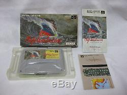 Septentrion Box Map Nintendo Super Famicom SNES Japan Video Games
