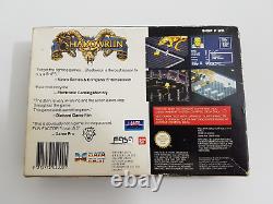Shadowrun Super Nintendo SNES game CIB PAL UKV VERSION + Box Protector