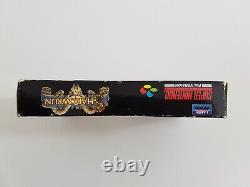 Shadowrun Super Nintendo SNES game CIB PAL UKV VERSION + Box Protector