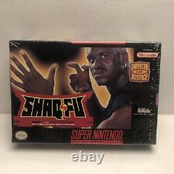 Shaq-Fu SNES Super Nintendo Entertainment System Game Sealed Read Description