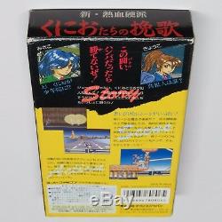Shin Nekketsu Kouha Kunio Tachi no Banka Kha Kunio-tachi Japan Super Famicom