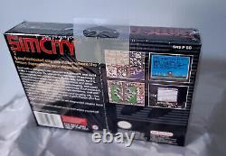 SimCity Super Nintendo SNES Complete Pristine Sim City