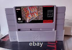 SimCity Super Nintendo SNES Complete Pristine Sim City