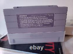 SimCity Super Nintendo SNES Complete Pristine Sim City