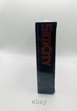 Sim City Super Nintendo Snes Game Factory Sealed With Hang Tag Vintage Authentic