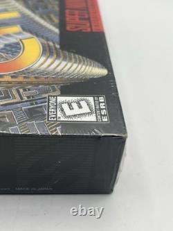 Sim City Super Nintendo Snes Game Factory Sealed With Hang Tag Vintage Authentic