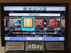Snes Classic Edition Console Super Nintendo System Hacked / Modded 200+ Games