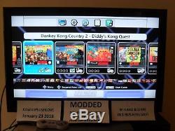 Snes Classic Edition Console Super Nintendo System Hacked / Modded 200+ Games