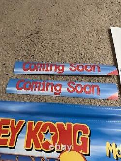 Snes Donkey Kong Country 3 Promo Display Banner Super Nintendo