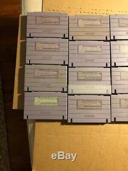 Snes Lot Super Nintendo Star Wars Widget Chuck Rock Bonkers Lion King Aladdin