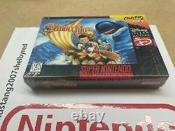 Snes Super Nintendo Disney's Pinocchio Brand New Factory Sealed Overlap Seam