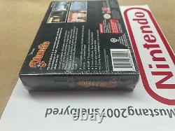 Snes Super Nintendo Disney's Pinocchio Brand New Factory Sealed Overlap Seam