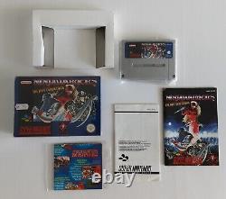 Snes Super Nintendo X 3 Cib NINJA WARRIORS SYVALION S. ADVENTURE ISLAND II