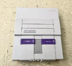 Snes Super Set Super Nintendo Console Mario Allstars Edition Matching Serial