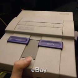 Snes console with av, controller and power supply (Super Nintendo)