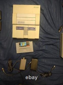 Sony PlayStation PS1 Sega Genesis Super Nintendo SNES Atari Bundle Games Workin