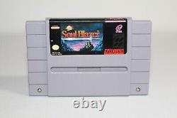 Soul Blazer SNES Super Nintendo Complete In Box CIB Authentic with Poster! RARE