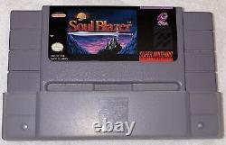 Soul Blazer (Super Nintendo SNES, 1992) Authentic Cartridge Tested