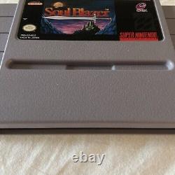 Soul Blazer (Super Nintendo SNES) Cart Only, Amazing Condition