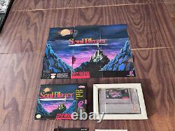 Soul Blazer (Super Nintendo, SNES) - Complete in Box - Authentic - Tested