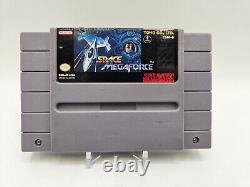 Space MegaForce (Super Nintendo Entertainment System, 1994) AUTHENTIC SNES