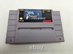 Space MegaForce (Super Nintendo Entertainment System, 1994) AUTHENTIC SNES