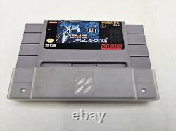 Space MegaForce (Super Nintendo Entertainment System, 1994) AUTHENTIC SNES