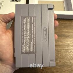 Space MegaForce (Super Nintendo SNES, 1994) Cart In Box Tested Authentic