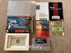 Space MegaForce (Super Nintendo SNES) Complete CIB NICE