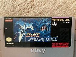 Space MegaForce (Super Nintendo SNES) Complete CIB NICE