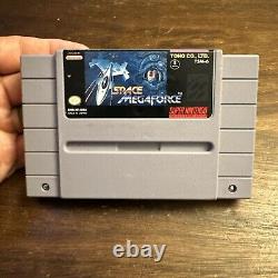 Space MegaForce (Super Nintendo SNES) Tested Authentic Clean