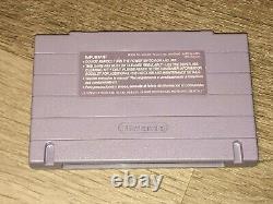 Space MegaForce Super Nintendo Snes Cleaned & Tested Authentic