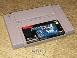 Space MegaForce Super Nintendo Snes Cleaned & Tested Authentic