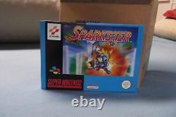 Sparkster Super Nintendo x 6 Snes sealed NEU UKG VGA WATA no NES Pokemon Mario
