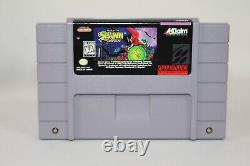 Spawn The Video Game SNES Complete CIB Great Condition with RARE POSTER & REG