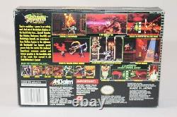 Spawn The Video Game SNES Complete CIB Great Condition with RARE POSTER & REG