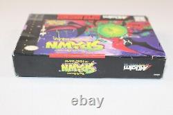 Spawn The Video Game SNES Complete CIB Great Condition with RARE POSTER & REG