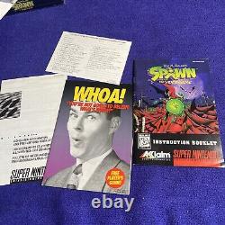 Spawn The Video Game (Super Nintendo) Authentic SNES CIB Complete In Box Tested