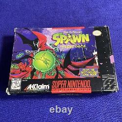 Spawn The Video Game (Super Nintendo) Authentic SNES CIB Complete In Box Tested