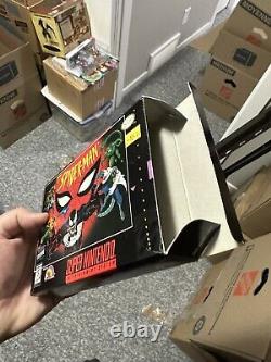 Spider-Man (Super Nintendo Entertainment System, 1995) SNES Cib complete