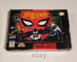Spider-Man (Super Nintendo SNES, 1994)? Complete? Poster
