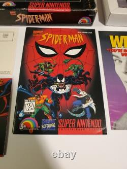 Spider-Man (Super Nintendo SNES, 1994)? Complete? Poster