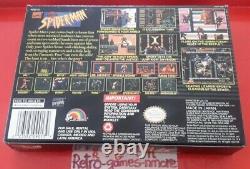 Spider-Man The animated series Super Nintendo AUTHENTIC SNES Actual pic NO GAME