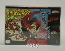 Spider-Man & X-Men in Arcade's Revenge Super Nintendo SNES 1992 LJN New Sealed