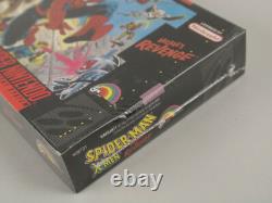 Spider-Man & X-Men in Arcade's Revenge Super Nintendo SNES 1992 LJN New Sealed