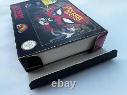 Spider-man PAL EUR Super Nintendo SNES SPIDERMAN