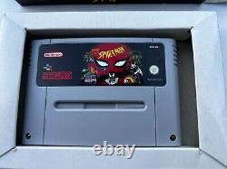 Spider-man PAL EUR Super Nintendo SNES SPIDERMAN