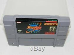 StarFox Super Weekend Competition Cart Game Super Nintendo SNES Not For Resale